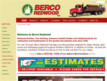 Tablet Screenshot of bercoredwood.com